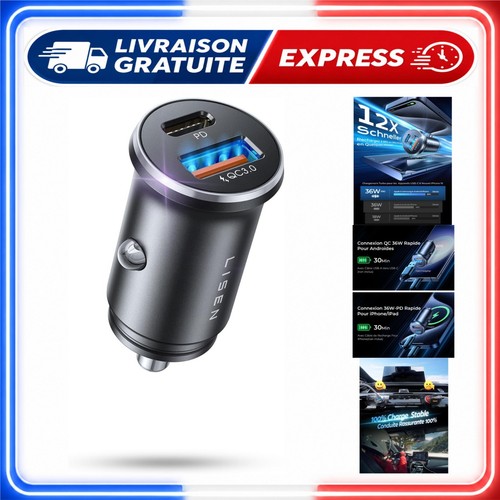 Lisen chargeur allume cigare - lisen,
