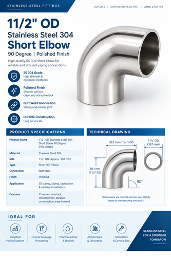 Pièces coude inox 304 - 10,