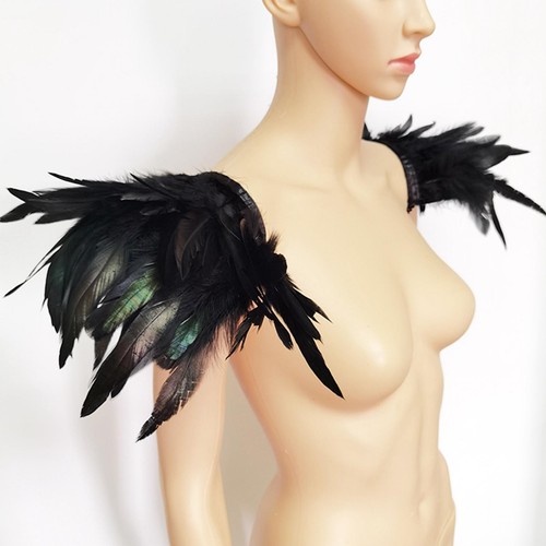 Chic plume châle haussement