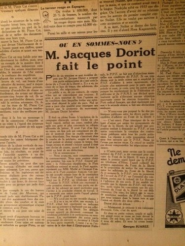 Gringoire 448 1937 doriot - gringoire, n°448/1937/doriot