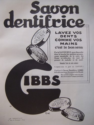 Publicité presse 1923 savon - ,