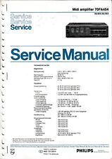 Manuel De Service Pour Philips 70 FA 454