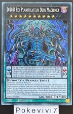 Carte YU-GI-OH! D/D/D ROI PLANIFICATEUR DEUS MACHINE MP23-FR023 Secret Rare NEUF