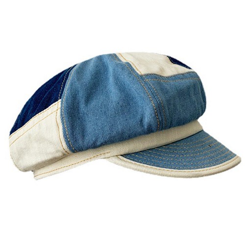 Chapeau gavroche denim unisexe - chapeau,
