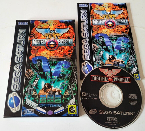Digital pinball sega - digital, saturn