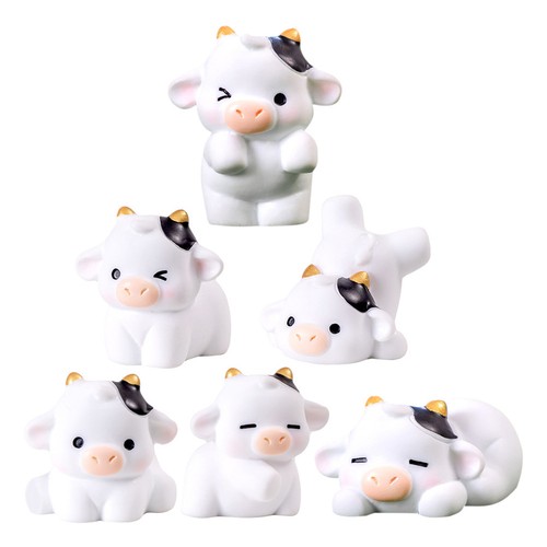 Pcs vache décoration de - 6,