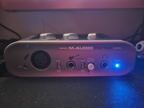 Audio fast track usb - m-audio,