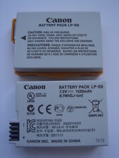 Batterie D'ORIGINE CANON LP-E8