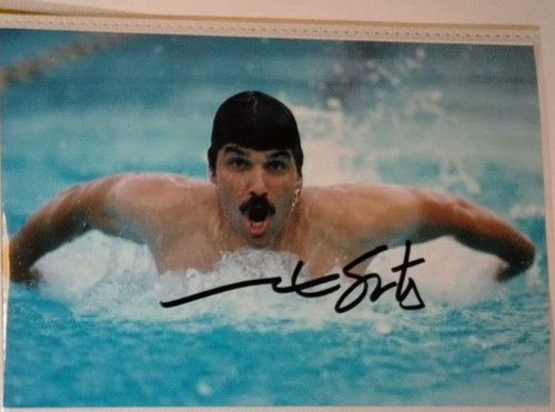 Autograph mark spitz foto hand - spitz,
