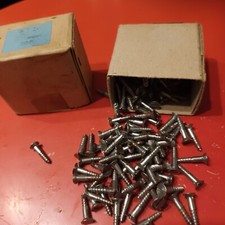  vis à bois / Tête fraisée / Fendue , 4 x 20 , quincaillerie Boite De 200 