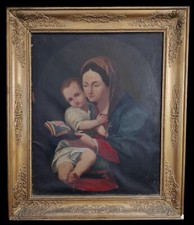 VIERGE LECTANT AVEC L'ENFANT