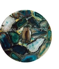 Table D'Angle Ronde En Agate