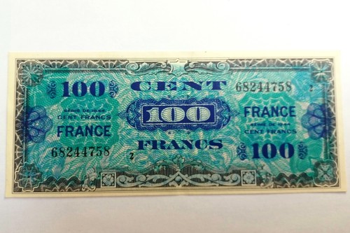 Billet 100 francs serie - serie, 1944