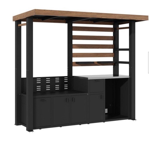Outdoor kitchen grillisland - outdoor,