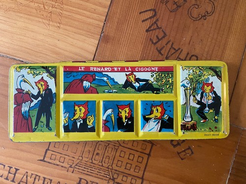 Palette peinture écolier