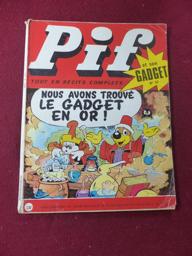 Pif gadget sans - sans, n°
