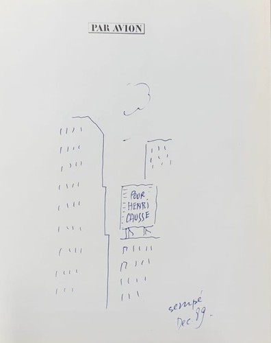 Sempe par avion - denoël, 1989
