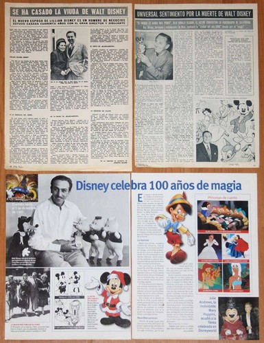 Walt disney coupures - walt,