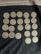 LOT 22 PIECE 5 FRANCS NICKEL LAVRILLER 12X1935 ET 10X1933