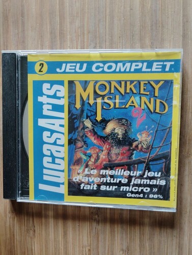 Monkey island bon état - monkey,