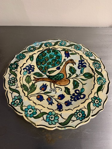 Assiette ancienne - , en