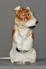 Veilleuse Chien fox  Brule