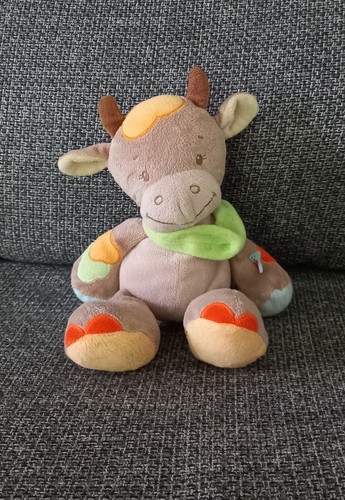 Peluche doudou vache girafe - c7,