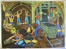 affiche scolaire MDI élocution école Anscombe Le port, la mine