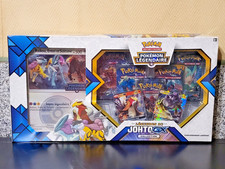 COFFRET POKEMON LEGENDES DE JOHTO GX RAIKOU ENTEI SUICUNE XY SL SOLEIL LUNE NEUF