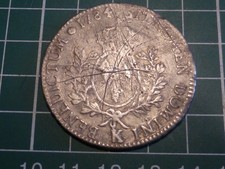 LOUIS XVI - ECU (ARGENT) - 1784 K (BORDEAUX) - RARE & QUALITE TB ! 28,40gr !