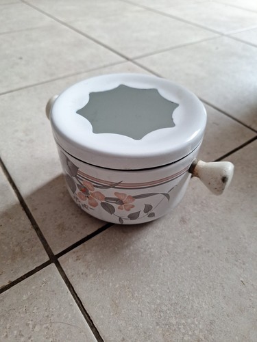 Caquelon vintage fondue acier - vintage,