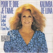 DALIDA - FR SP - POUR TE DIRE