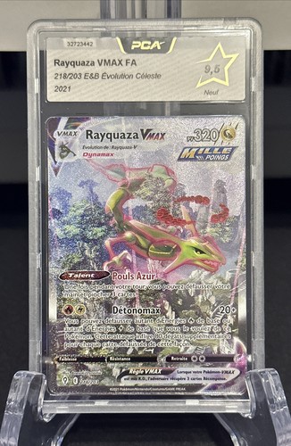 Carte pokémon rayquaza vmax - rayquaza,