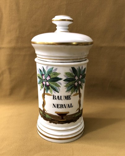 Ancien pot pharmacie beaume - ancien,