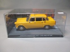 LE8099 UH EAGLEMOSS JAMES BOND 68 007 1/43 Voiture Checker Marathon Taxi  jaune