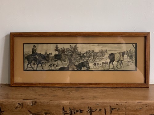 Lithographie encadrée par