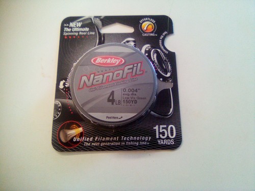 Berkley nanofil fishing line - nanofil,