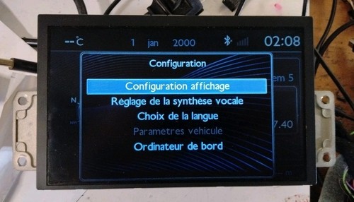 Ecran gps citroen ds3 - ecran, c3