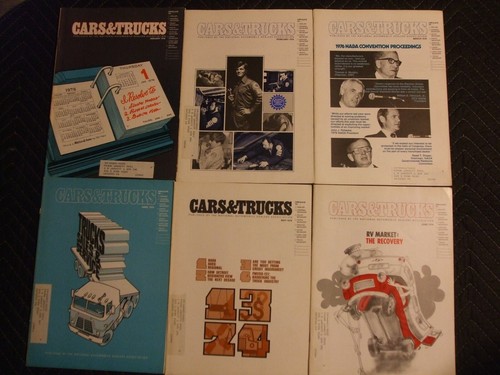 Cars trucks magazine - cars, 1976
