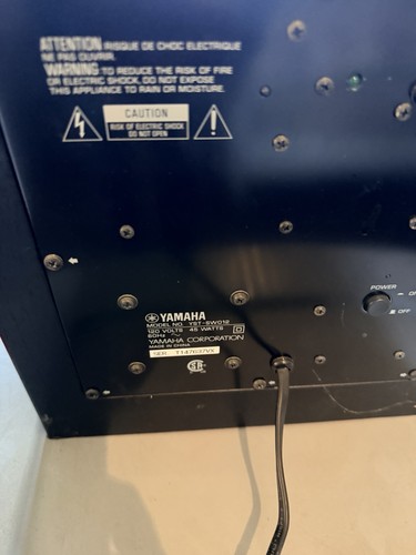 Yamaha yst sw012 wired - yst-sw012,