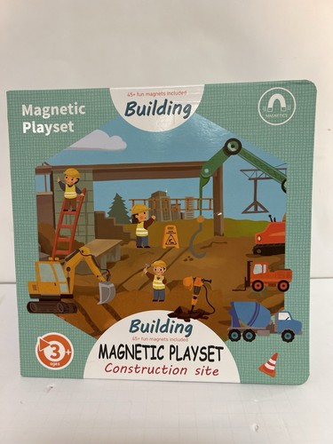 Magnetic building construction - building,