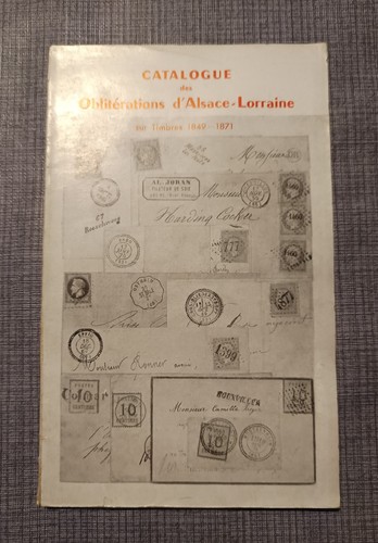 Catalogue des oblitérations