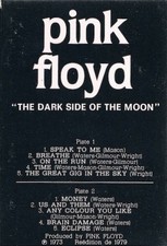 Pink Floyd The Dark Side Of The Moon - Cassette