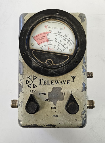 Telewave 44a wattmeter - rf,