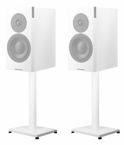 Pair steel white stands - 29”,