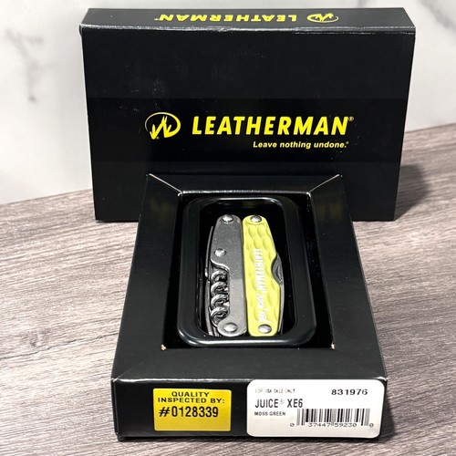 Leatherman juice xe6 moss - leatherman,