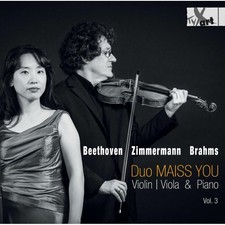 TXA21165 Duo Maiss You Beethoven, Zimmerman & Brahms: Sonatas For Viola & Piano