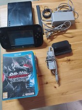 Nintendo Wii U Console Noire + 7 Jeux Complets 