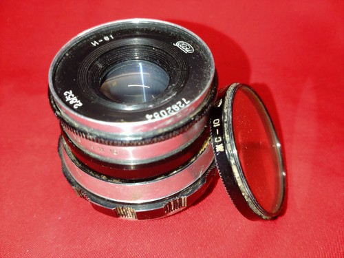Lens industar 8 52 - lens, 2.8/52
