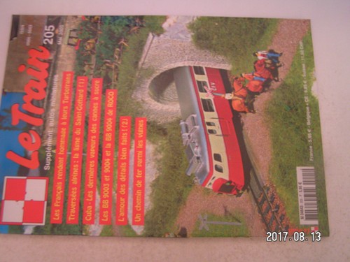 Revue train n 205 bb - **a2,